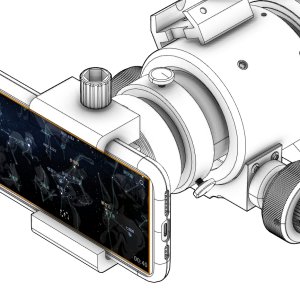 ZWO ASI Astrophotography Camera Mobile Phone Holder