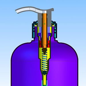 Pump Action Dispenser Mechanism 1