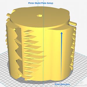 NASA Bucket Design Challenge V5 Drum 3D Print Dir