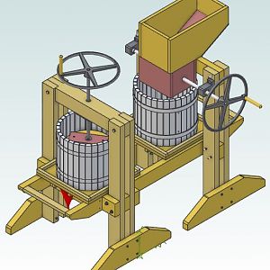 2-Stage Cider Press